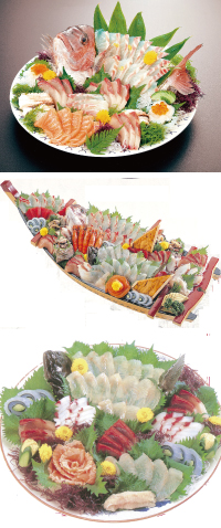 お刺身盛り合わせ